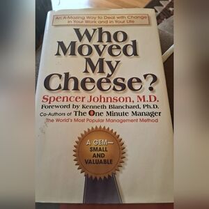 P*Hardcover Book , Dustjacket, Who Moved  My Cheese,